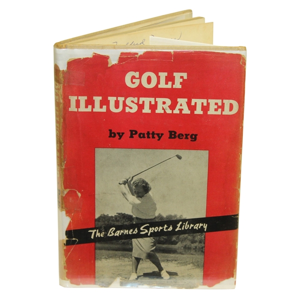 Patty Berg Signed 1950 'Golf Illustrated' Book by Patty Berg JSA ALOA