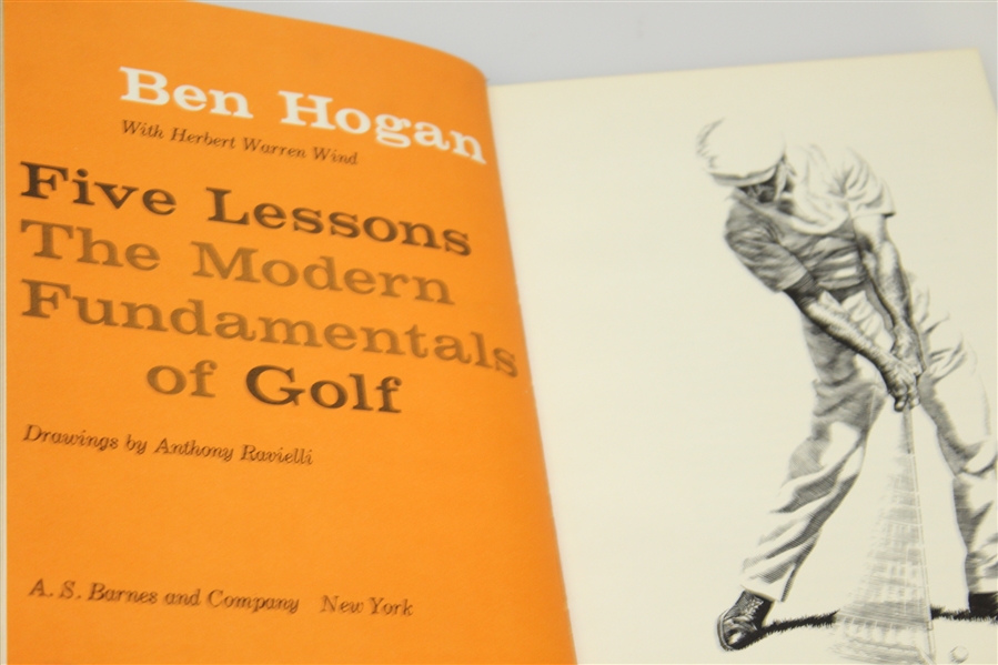 Ltd 'Five Lessons' Deluxe Edition Book by Ben Hogan with Slipcase