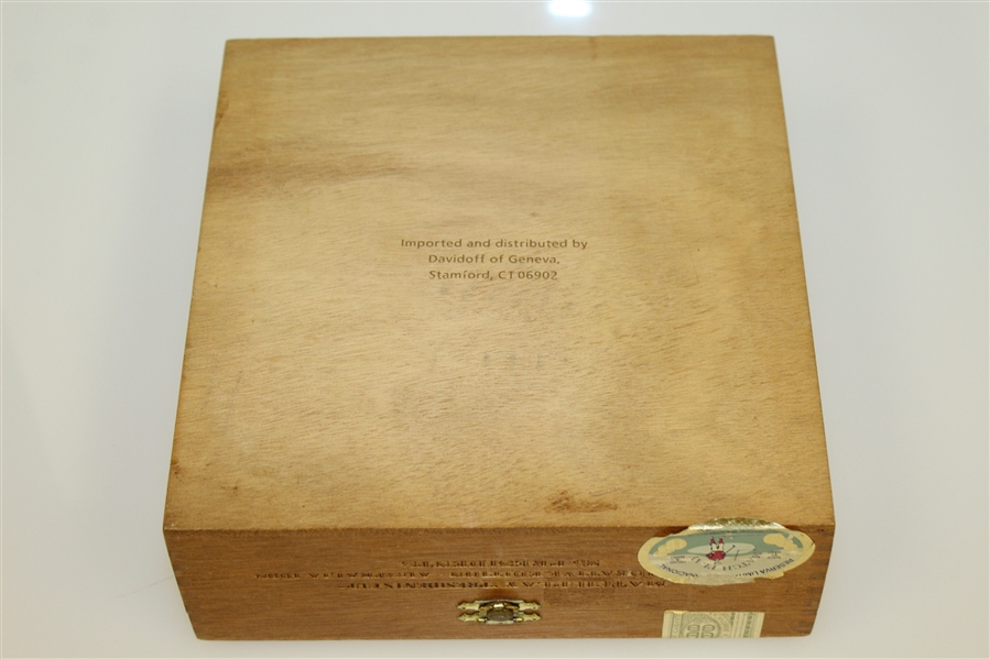 The President's Cup Match Play Commemorative Edition Wood Cigar Box - Australia - 1998