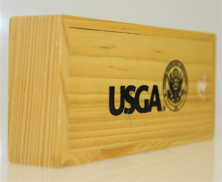 USGA Commemorative Course Watch with Clasp - in Original Wood USGA Box 