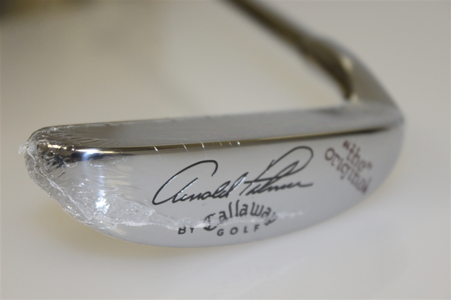 Arnold Palmer Signed The Original Callaway Putter with Box & Head Cover JSA ALOA