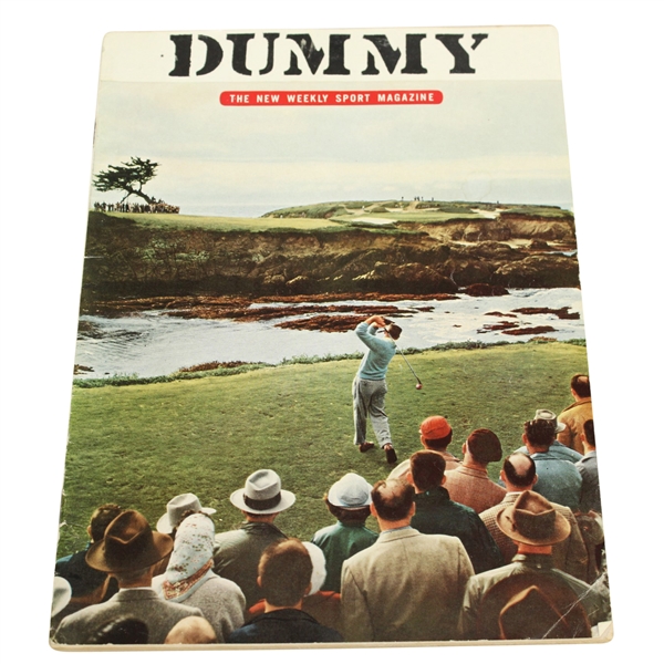 April 1954 Pre-Sports Illustrated 'Dummy' Issue -Seldom Seen-Appears in Great Golf Collections Book
