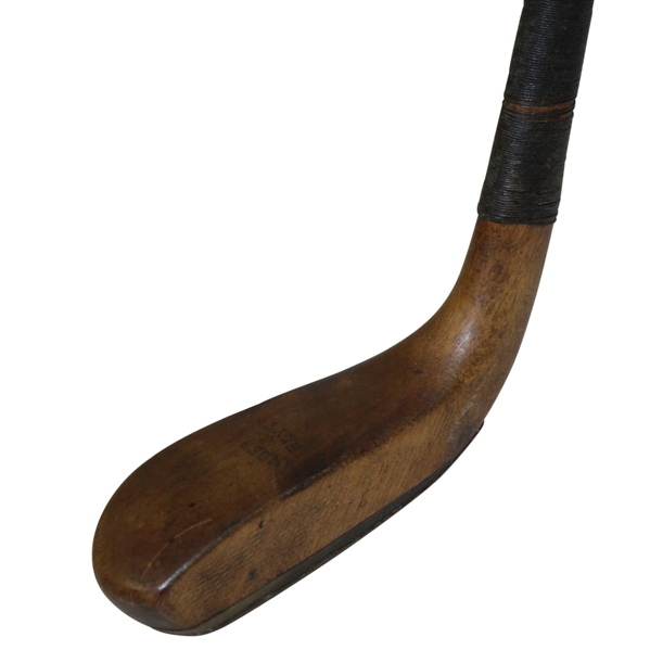Circa 1890's Anderson & Blyth Long Nosed Putter with Spliced Shaft