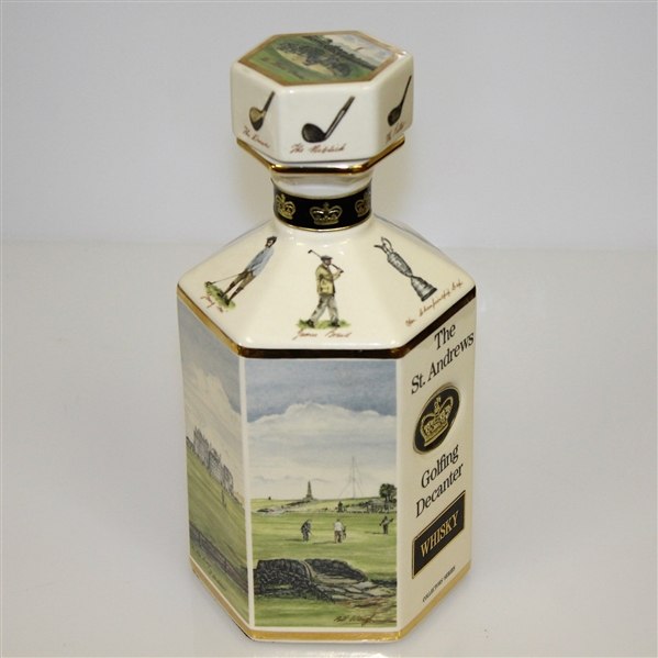 St. Andrews Whisky Golfing Collectors Series Decanter by Pointers of London & Edinburgh