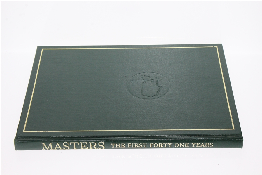 Masters: The First Forty One Years Intitial Annual Book