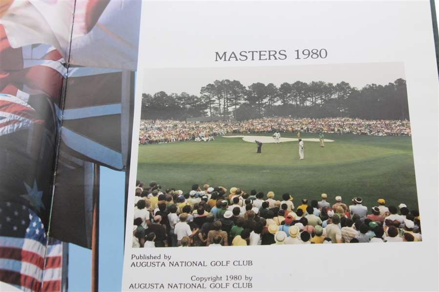 1980 & 1981 Masters Tournament Annuals