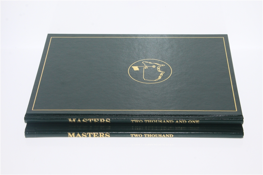 2000 & 2001 Masters Tournament Annuals