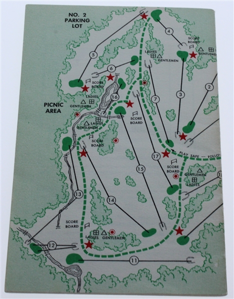 1960 Masters Spectator Guide - Arnold Palmer's Second Masters Win
