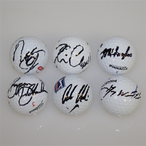 Six Rising PGA Golf Stars