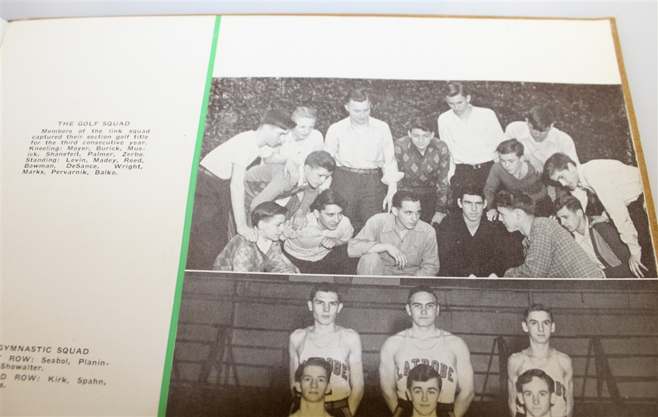 1946 Latrobe High School Yearbook - Arnold Palmer's Junior Year (also Mr. Fred Rogers)