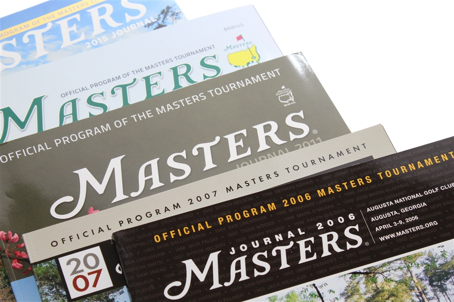 Nineteen Masters Journals - Various Years - 1990-2015