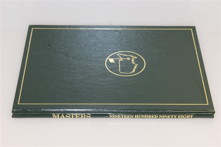 1998 Masters Tournament Annual Book - Mark O'Meara Winner