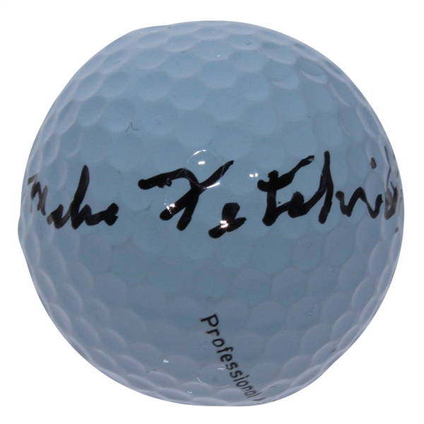 Mike Fetchick Signed Golf Ball JSA ALOA
