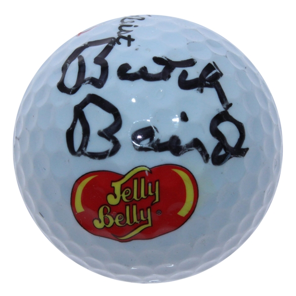 Butch Baird Signed Jelly-Belly Logo Golf Ball JSA ALOA