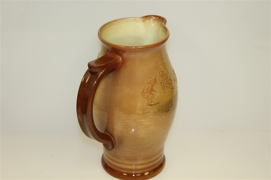 Royal Doulton Kingsware Pitcher - 9 1/2 Tall