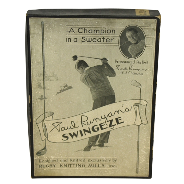 Paul Runyan's 'Swingeze' A Champion Sweater Box by Rugby Knitting Mills, Inc.