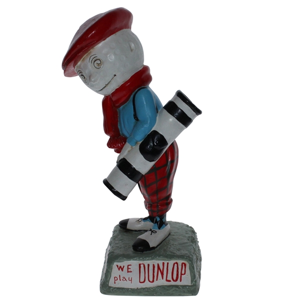 'We Play Dunlop' Tall Dunlop Man Figure - No Base Markings