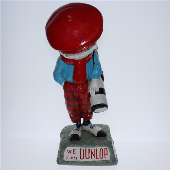 'We Play Dunlop' Tall Dunlop Man Figure - No Base Markings
