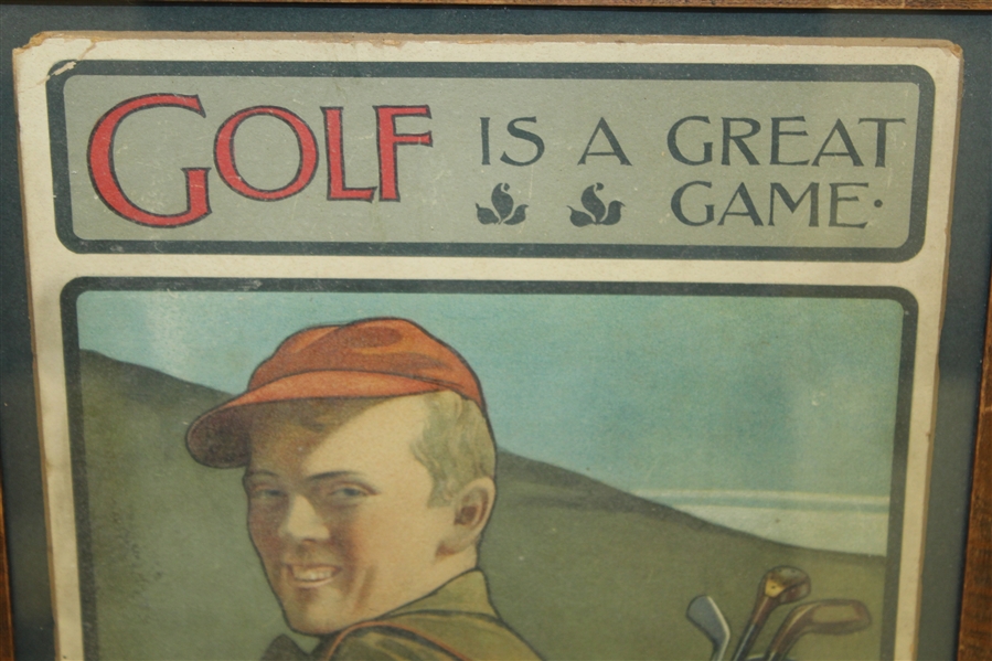 B.G.I. The Bridgeport Gun Implement Co. 'Golf is a Great Game' Advertisement - Framed