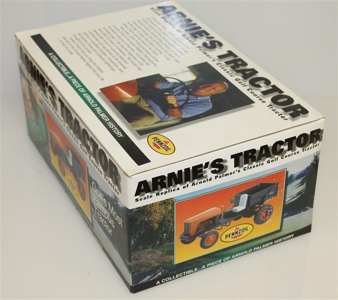 Arnold Palmer Signed Pennzoil 'Arnie's Tractor' with Original Box JSA ALOA