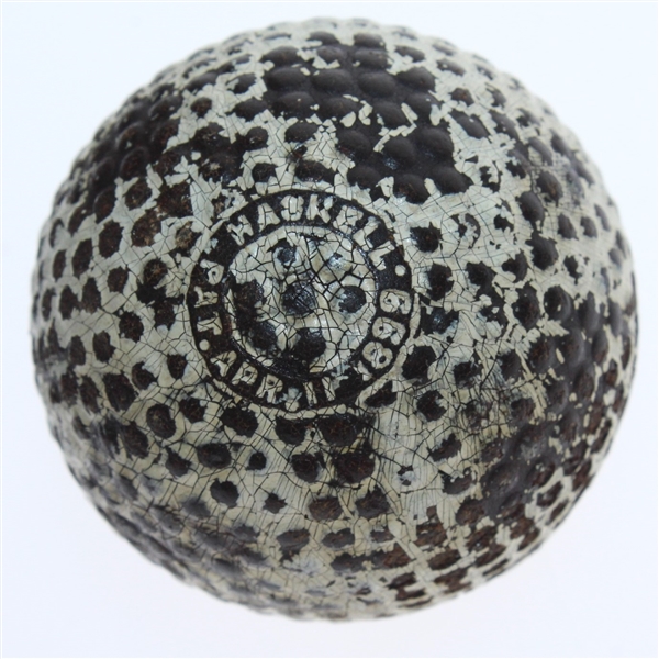 Haskell Bramble Pat. April 1899 Golf Ball 