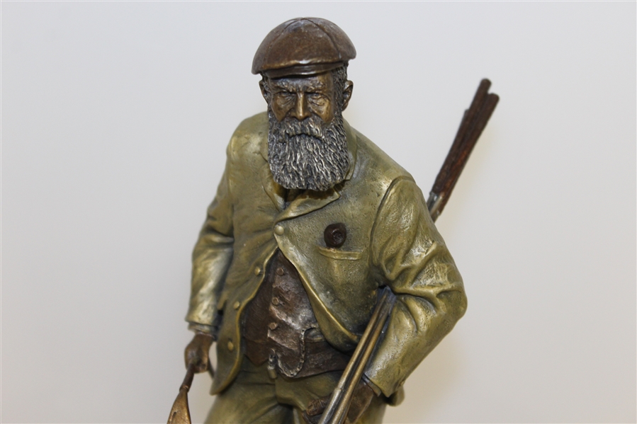 Old Tom Morris at the Swilcan Bridge 'Keeper of the Greens' Mixed Metal Statue by Michael Roche