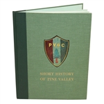 1963 1st Ed. Pine Valley Short History of Pine Valley Signed by Arthur Brown, Ernie Ransome, & Thomas Elder