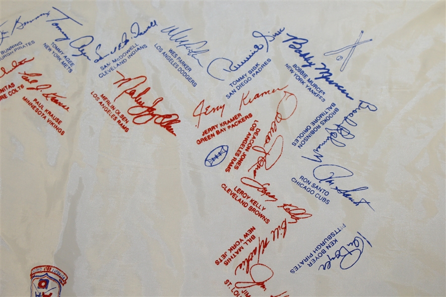 Astrojet Golf Classic Celebrity Handkerchief - Many Stars & Teams Listed