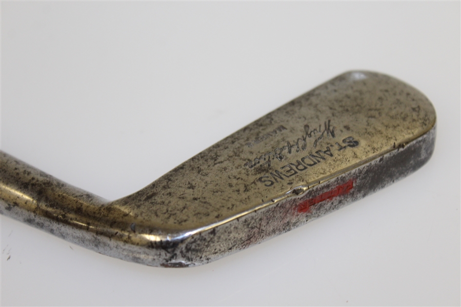 St. Andrews Wright & Ditson Putter - Wright & Ditson Shaft Stamp