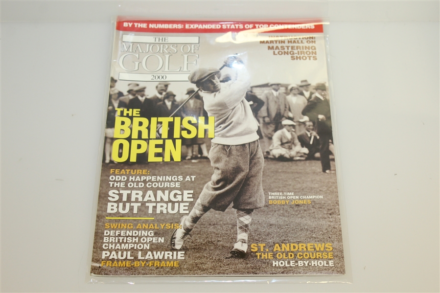 Five Bobby Jones on Cover Magazines - SI, Golf Digest, GolfWorld, Golfing, & Majors of Golf