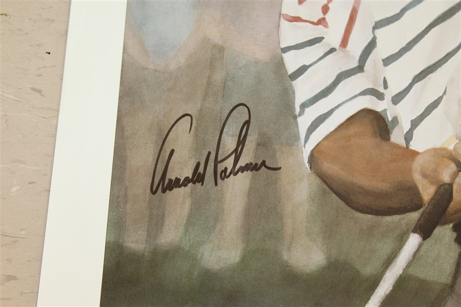 Arnold Palmer Signed 1993 GTE Northwest Classic Poster JSA #Y87348