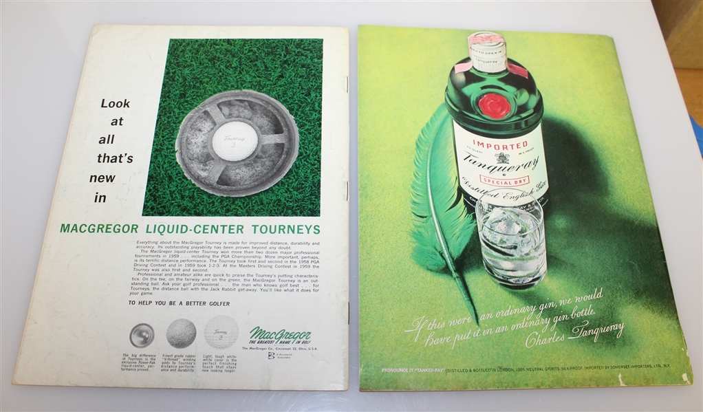 Two Sam Snead Signed Magazines - 1960 Golf and 1972 Golf Digest JSA ALOA
