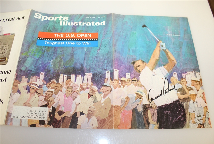 Arnold Palmer Signed 1964 Sports Illustrated - Cover Only JSA #Q49286