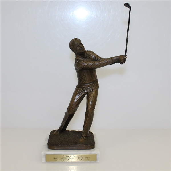 Arnold Palmer 'Golfer of the Decade 1958-1967' Statue