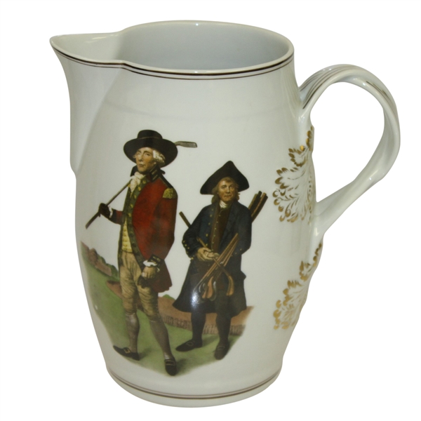 Goffers at Blackheath Pitcher from V. Green 1790 Engraving - R. Wayne Perkins Collection