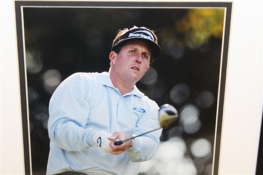 Phil Mickelson (2004 Masters) & Ernie Els (1994 & 1997 US Open) Photos - Framed - Al Kelley Collection