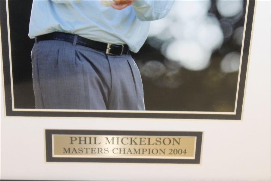 Phil Mickelson (2004 Masters) & Ernie Els (1994 & 1997 US Open) Photos - Framed - Al Kelley Collection