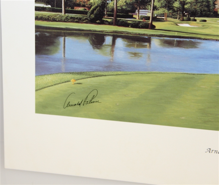 Arnold Palmer's Bay Hill Members Gift 17th Hole Print with Envelope