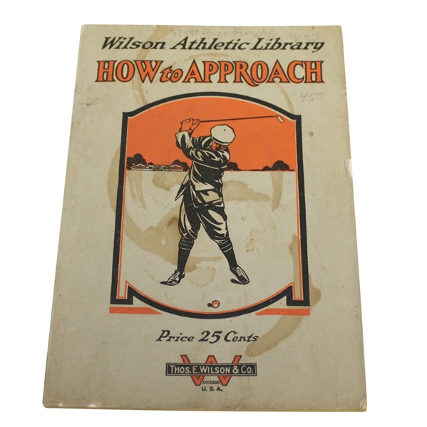 Classic Wilson Athletic Library 'How to Approach' Booklet