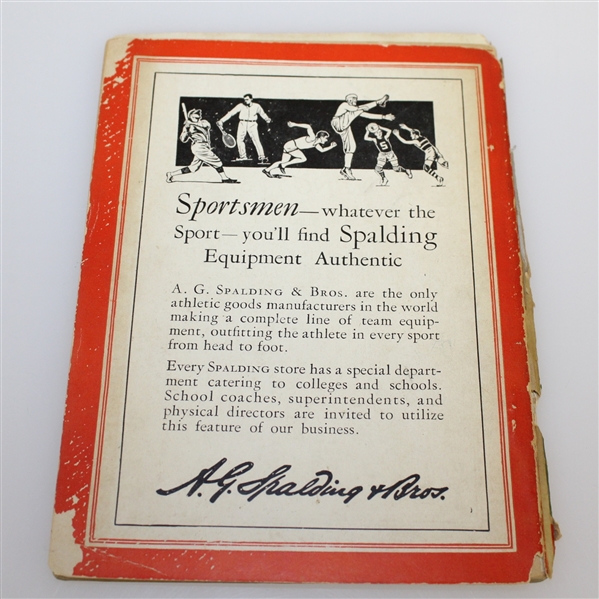 Spalding's Athletic Library No. 86R Booklet
