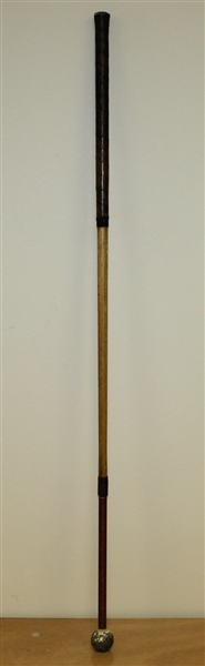 Circa 1933 Ernest Jones Hickory Shafted Practice Swing Club - Patented