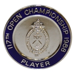 1988 Open Championship at Royal Lytham Contestant Badge - Seve Ballesteros Winner