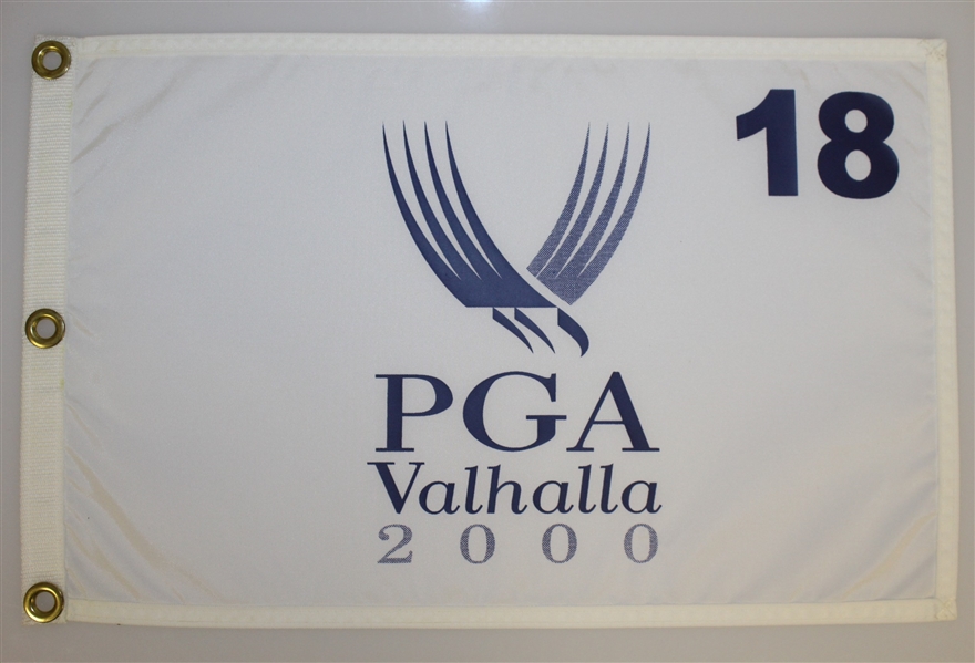 Four 2000 PGA Championship at Valhalla Golf Flags - Tiger Win