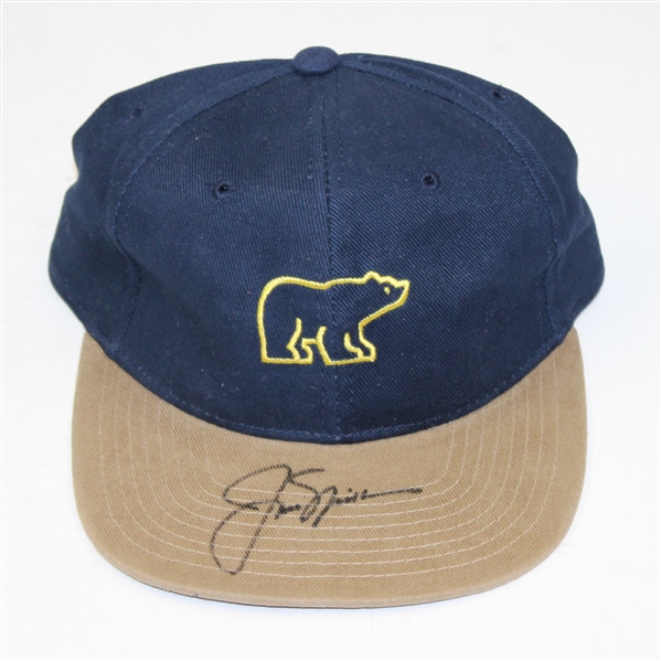 Jack Nicklaus Signed Golden Bear Hat JSA ALOA