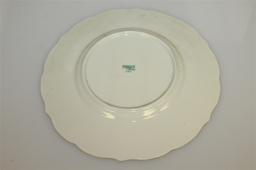 Dartmouth Syracuse China Ceramic Plate - 10 3/4 Diameter