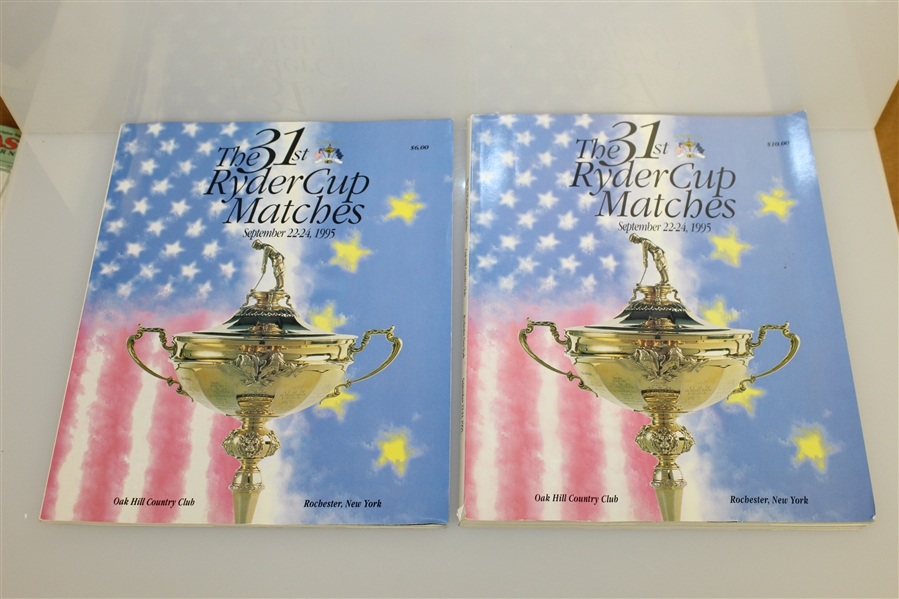 Miscellaneous Ryder Cup Lot of Programs, Tickets, & Booklet
