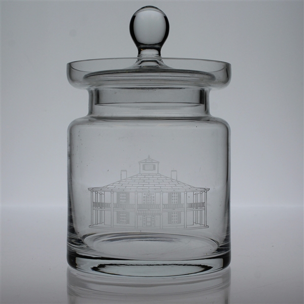 Augusta National Golf Club Members 'Clubhouse' Glass Container with Lid - 8 Tall