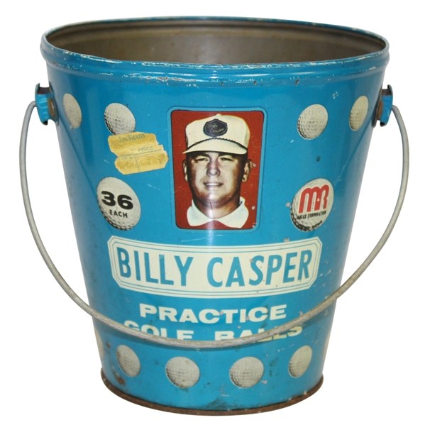 Vintage Billy Casper 'Billy Casper' Practice Bucket 