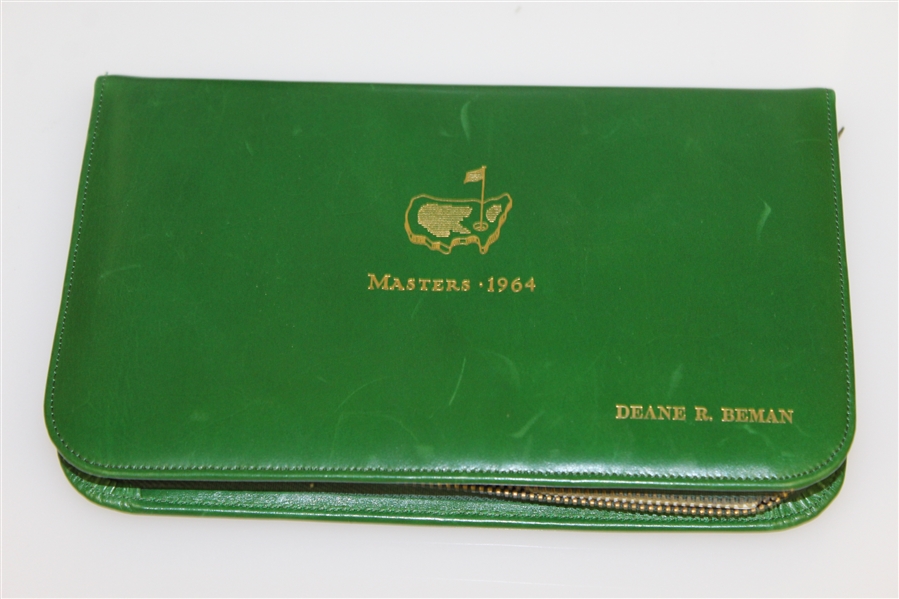 Deane Beman's Personal Masters Tournament 1964 Bridge Set with All Items