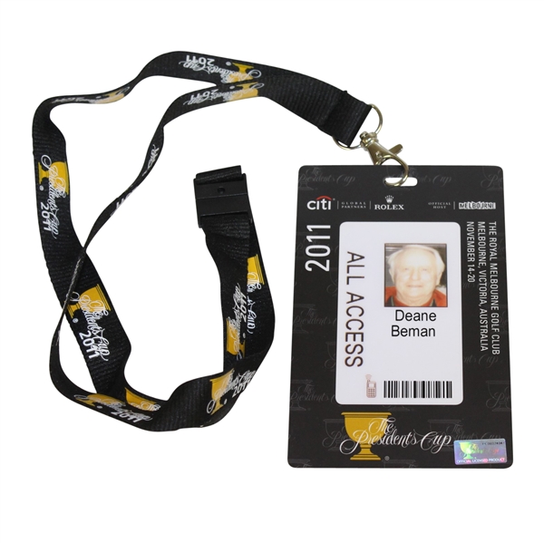 Deane Beman's 2011 The President's Cup at Royal Melbourne All Access Badge